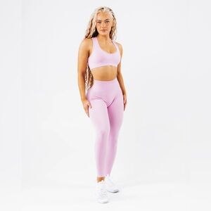 Alphalete Amplify Contour Leggings & Contour Sport Bra SET Poise